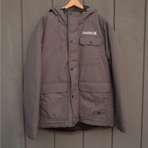 Hurley Men's Charcoal Performance Jacket